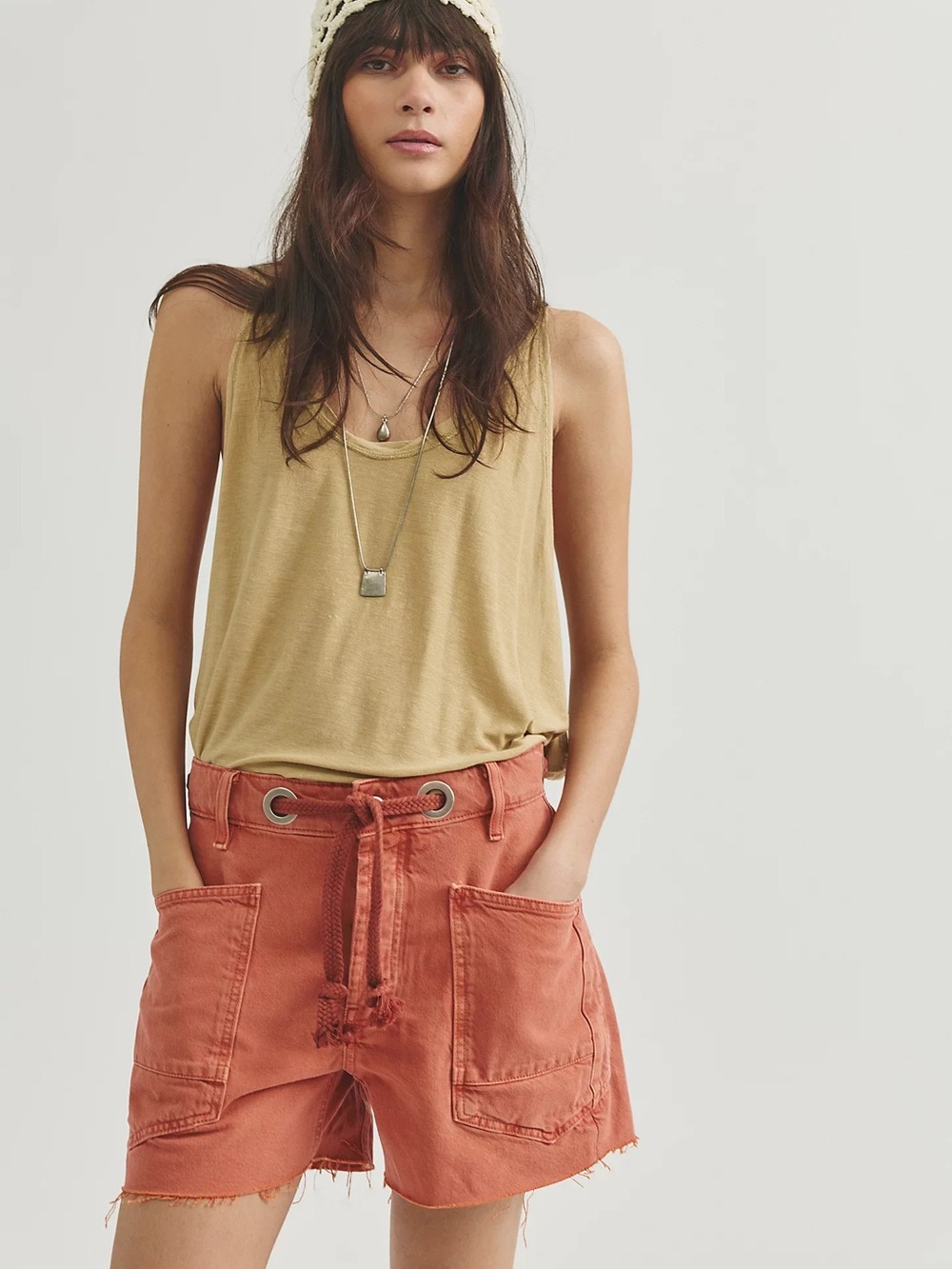NWT FREE PEOPLE MOXIE BARREL SHORTS